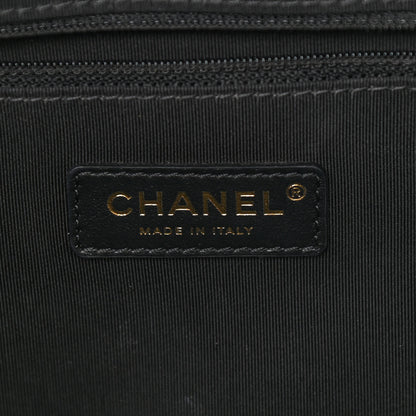 Chanel Aged Calfskin Small Charms Deauville Tote Black 7 of 12