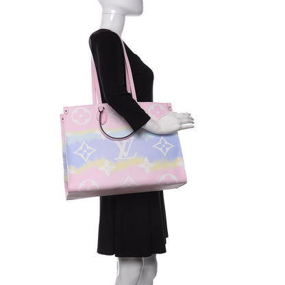 Louis Vuitton Monogram Escale Onthego GM Pastel 2 of 8