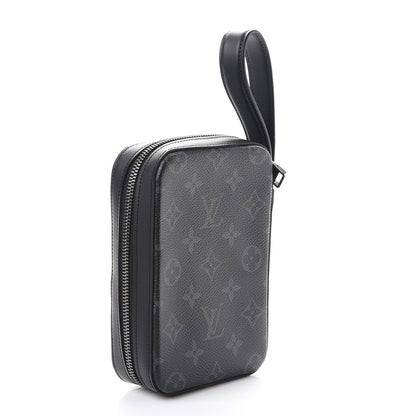 Louis Vuitton Monogram Eclipse Box Clutch 3 of 7