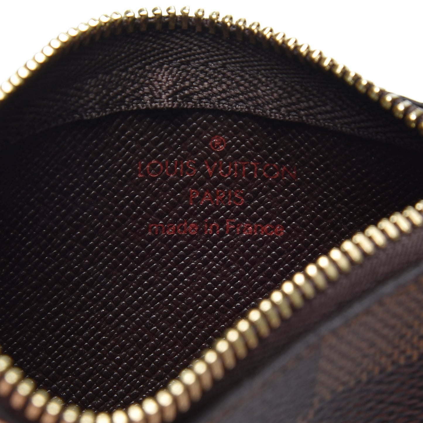 Damier Ebene Key Pouch