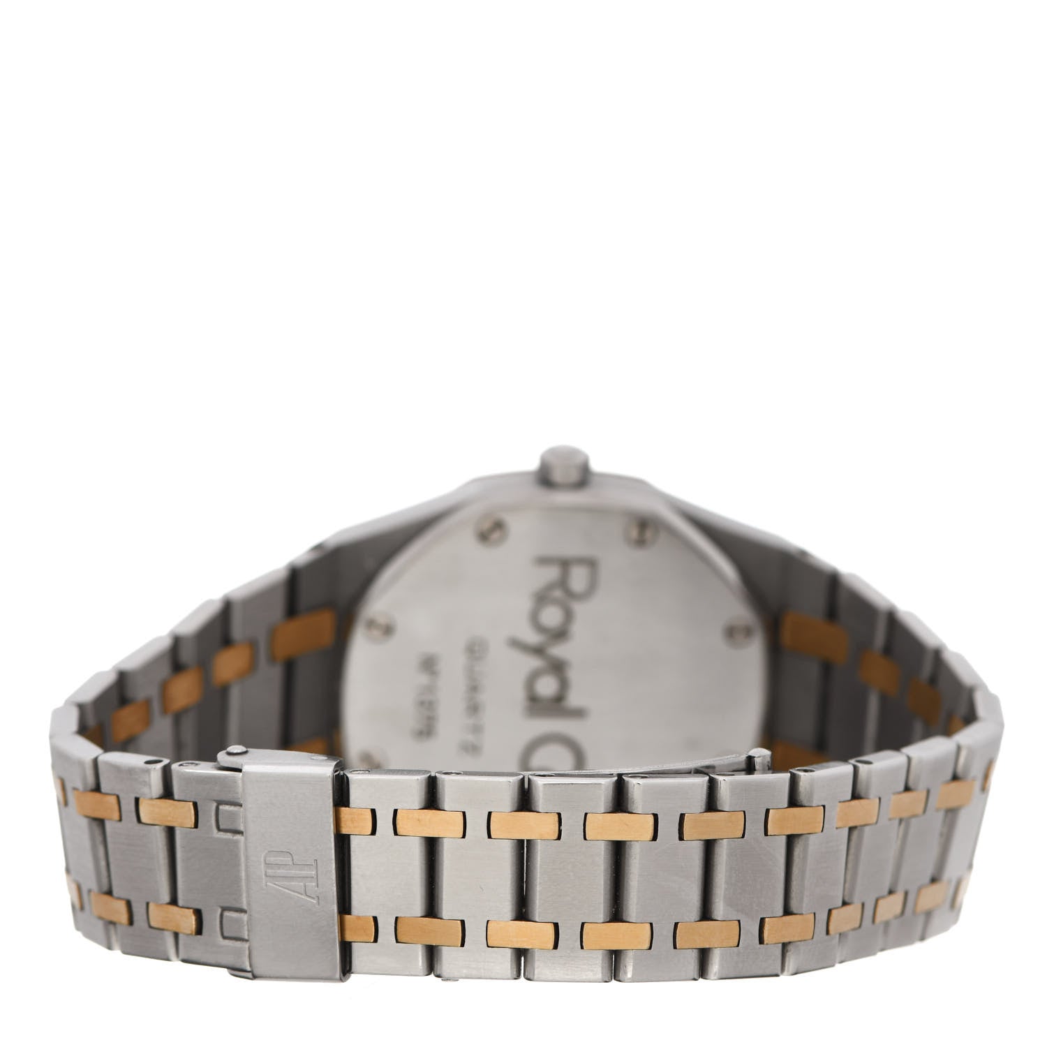 Audemars Piguet Stainless Steel 18K Yellow Gold 36mm Royal Oak Quartz Watch Grey 14790SA 3 of 4