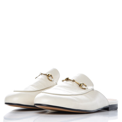 Gucci Malaga Kid Womens Princetown Slippers 41 Mystic White 3 of 11