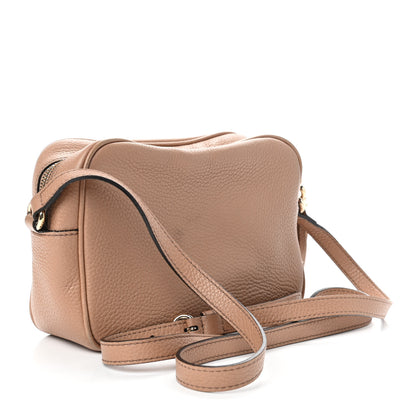 Gucci Pebbled Calfskin Small Soho Disco Bag Camelia 3 of 12