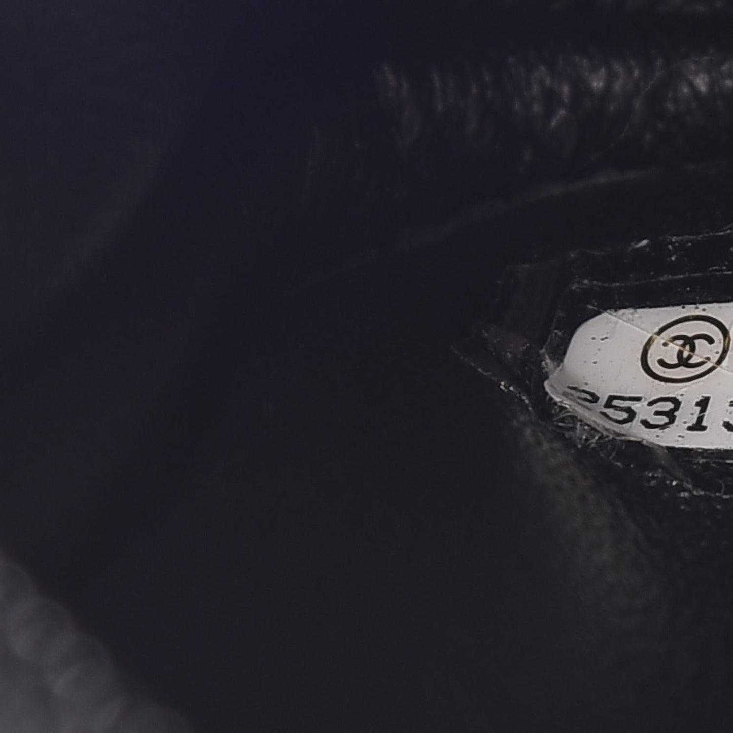 Aged Calfskin Chevron Mini Reissue Camera Case So Black