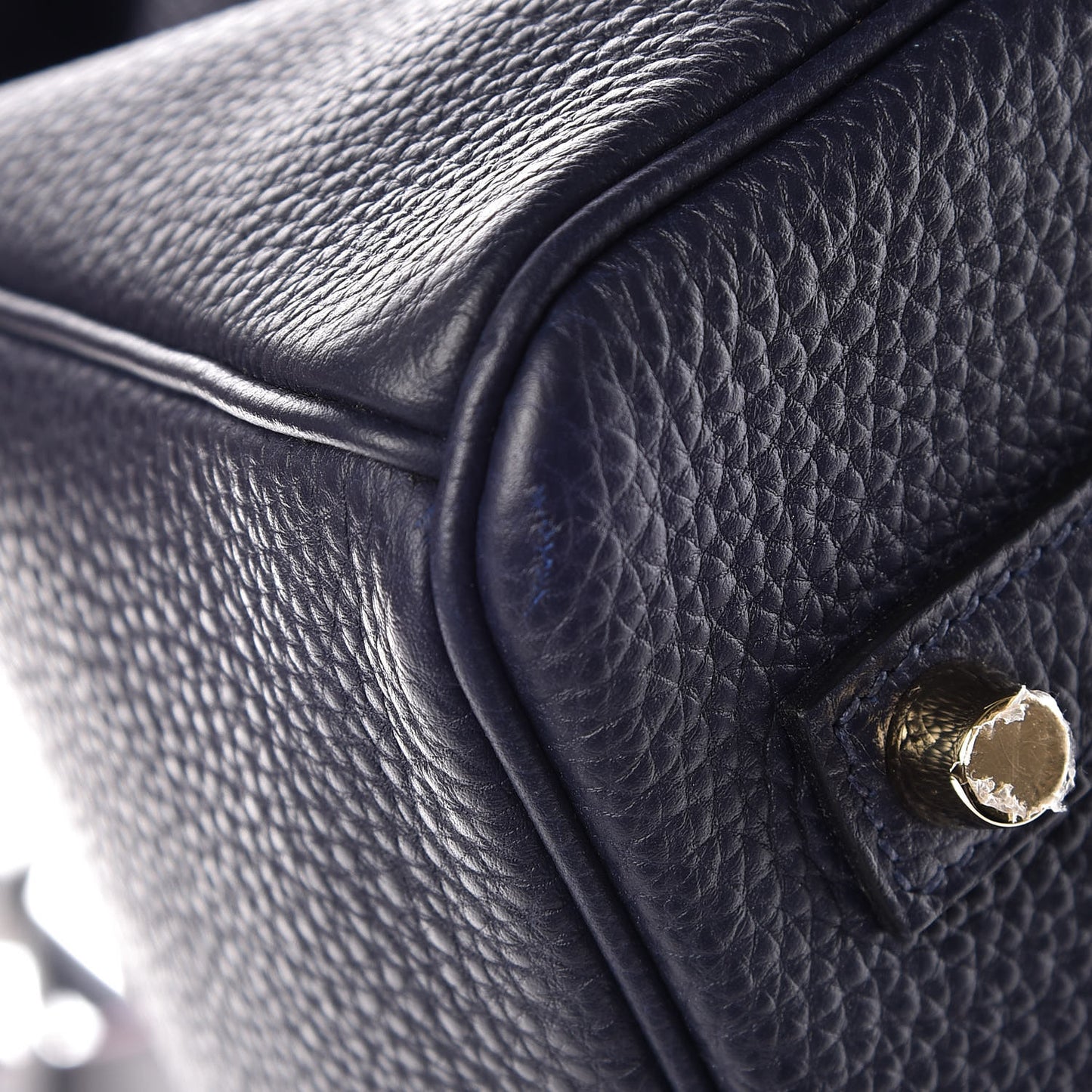 Togo Birkin 35 Bleu Nuit