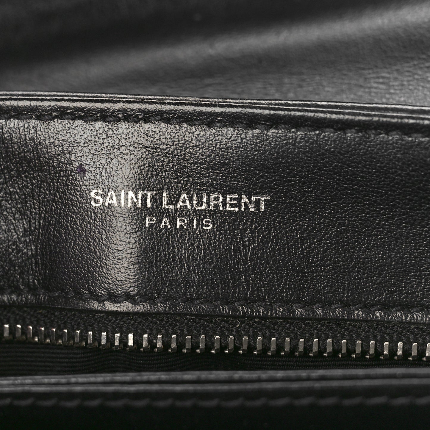 Calfskin Y Quilted Monogram Toy Loulou Crossbody Bag Black