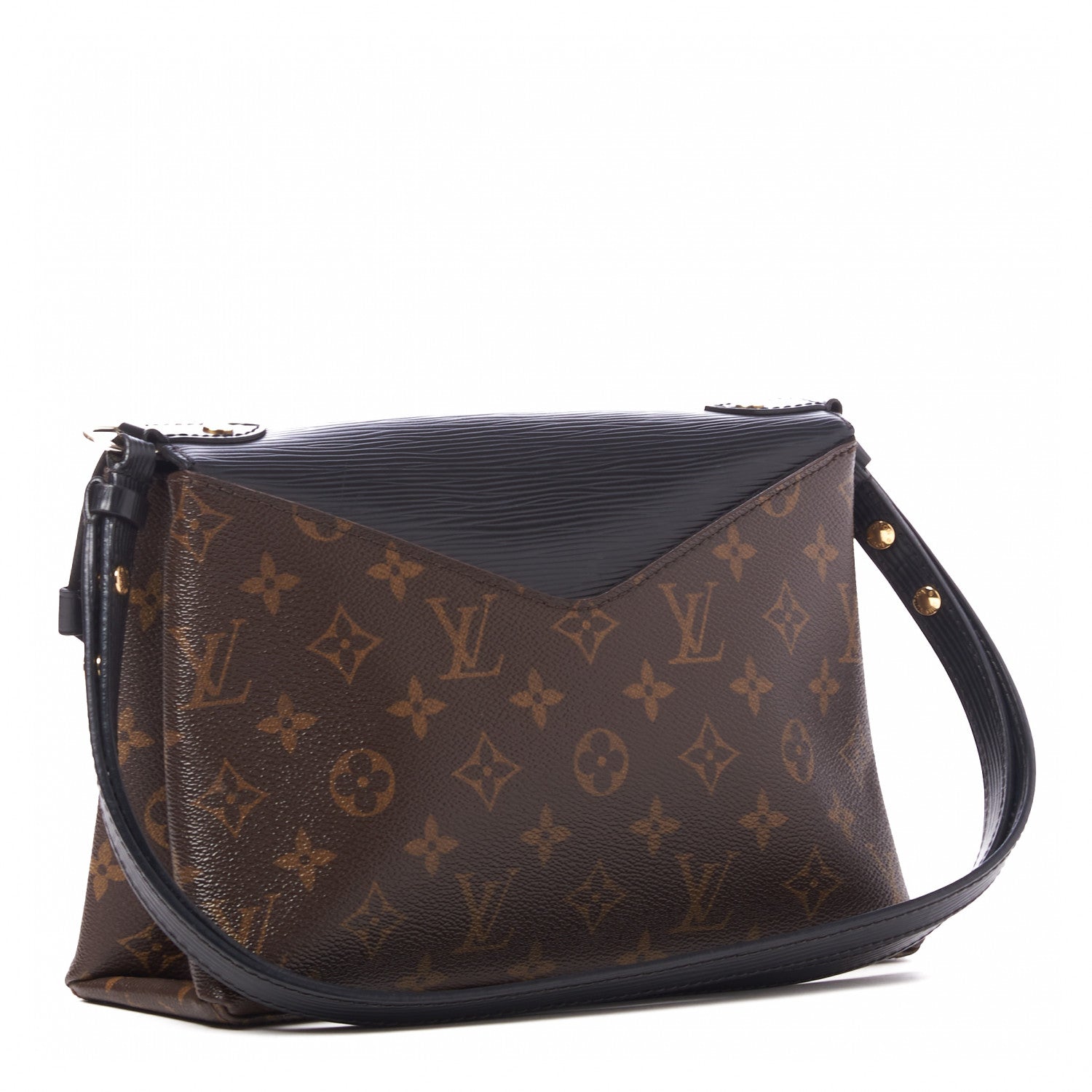 Louis Vuitton Epi Monogram Saint Michel Black 2 of 7