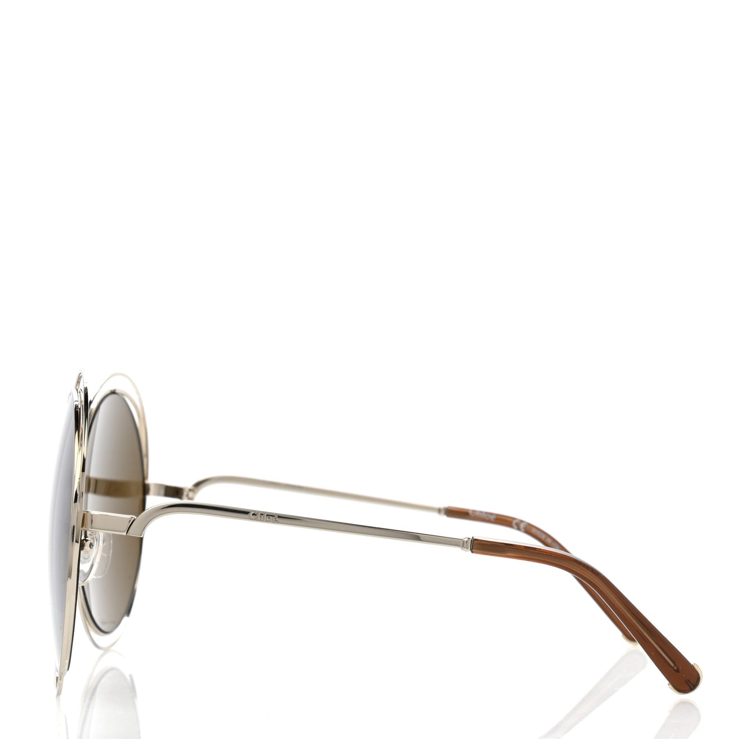 Oversized Round Carlina Oversized Round Sunglasses CE114S Gold