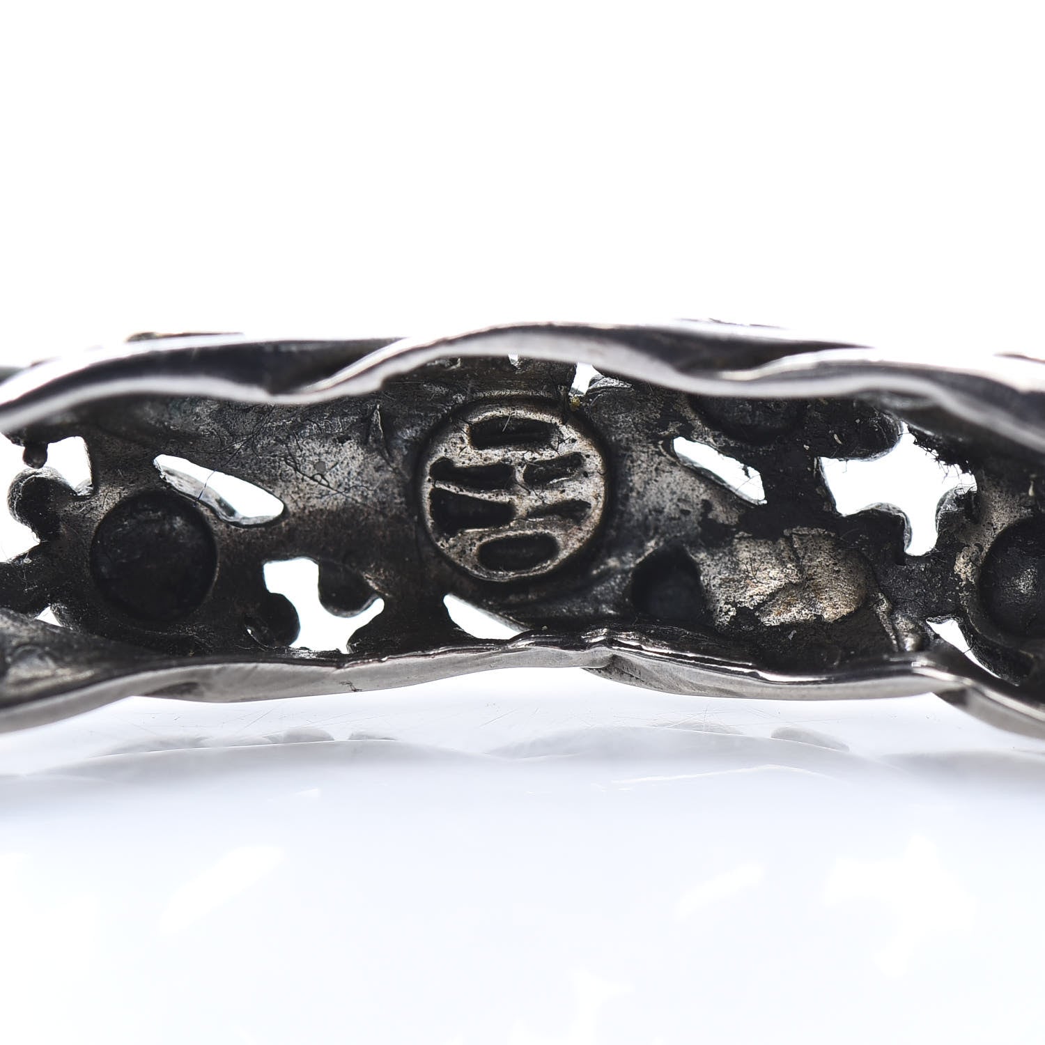 John Hardy Sterling Silver 18K Yellow Gold Dots Hoop Earrings 5 of 7