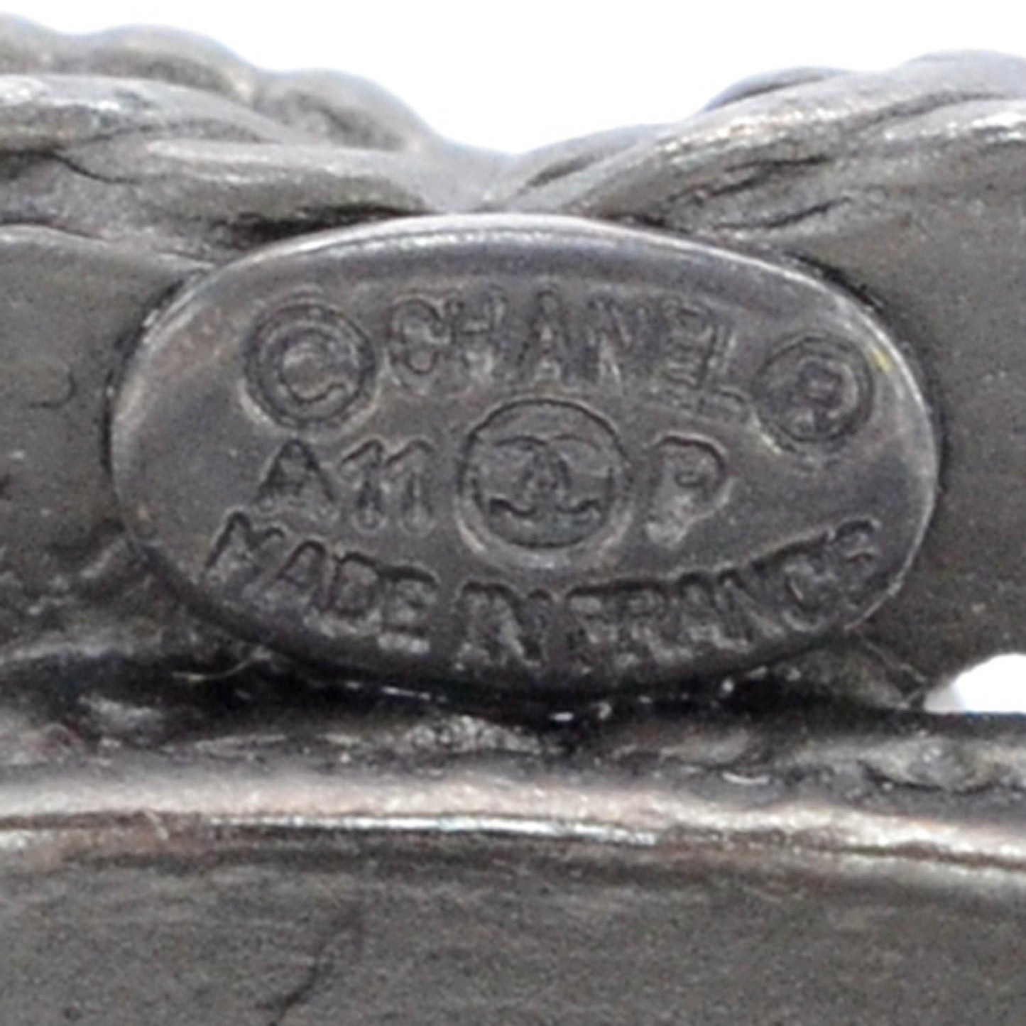 Metal Glitter Enamel CC Ring 6