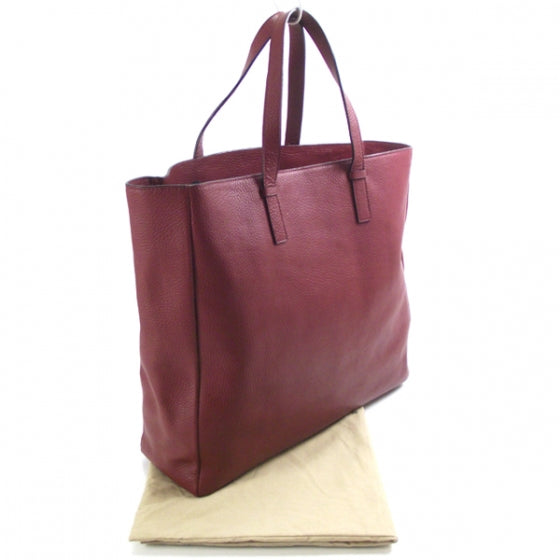 Burberry Leather Large Tote Red 3 of 10