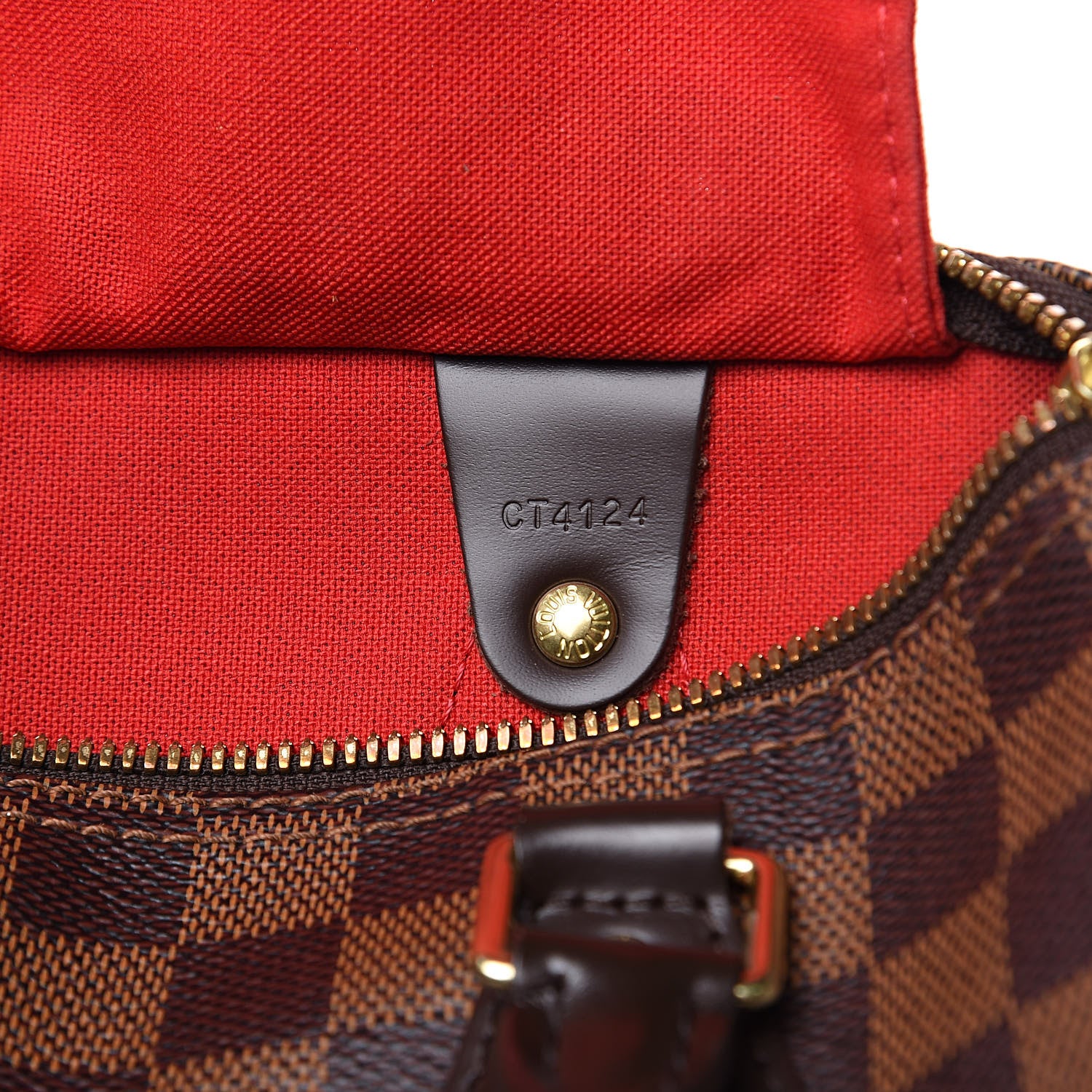 Louis Vuitton Damier Ebene Speedy Bandouliere 25 6 of 14