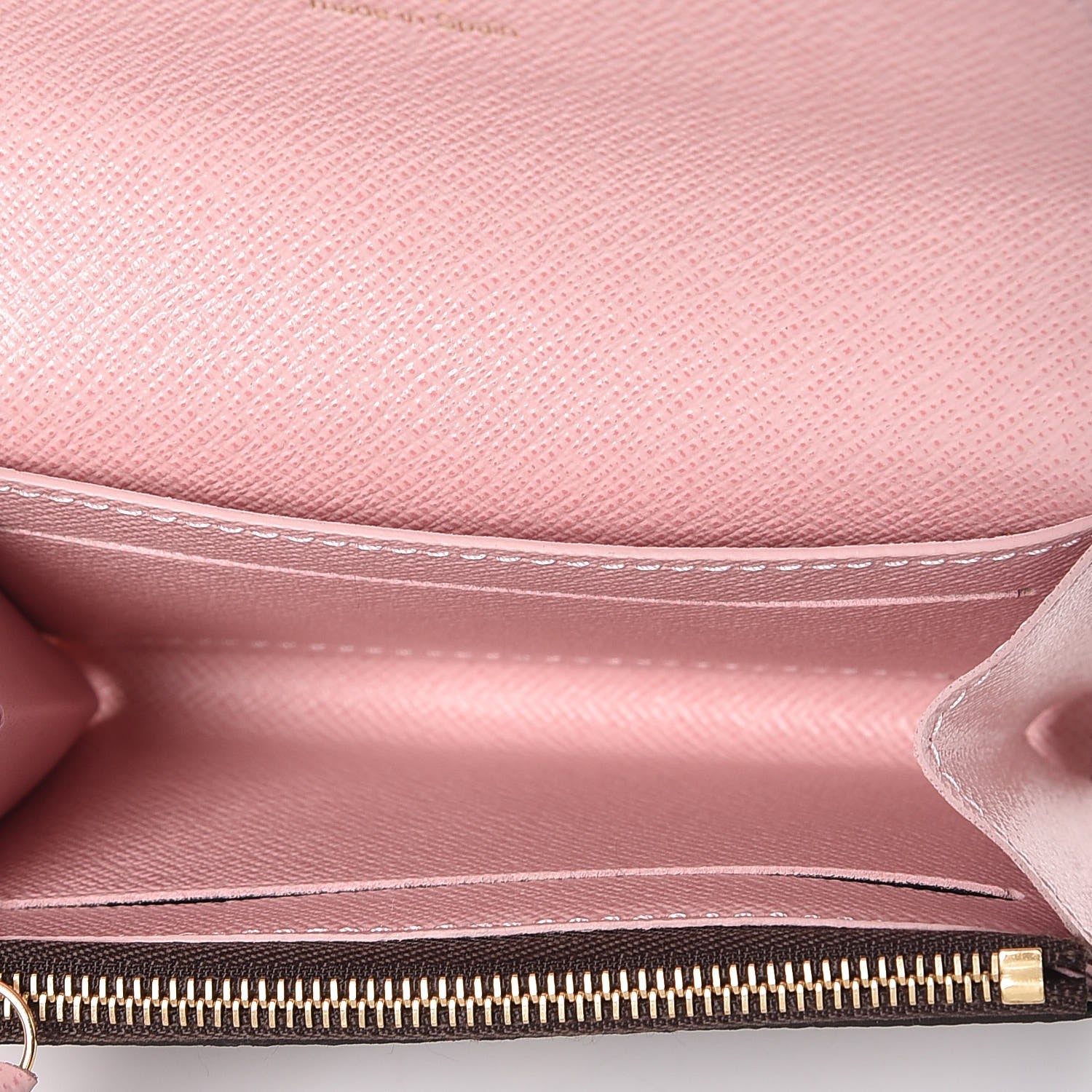 Louis Vuitton Damier Ebene Rosalie Coin Purse Rose Ballerine 5 of 9