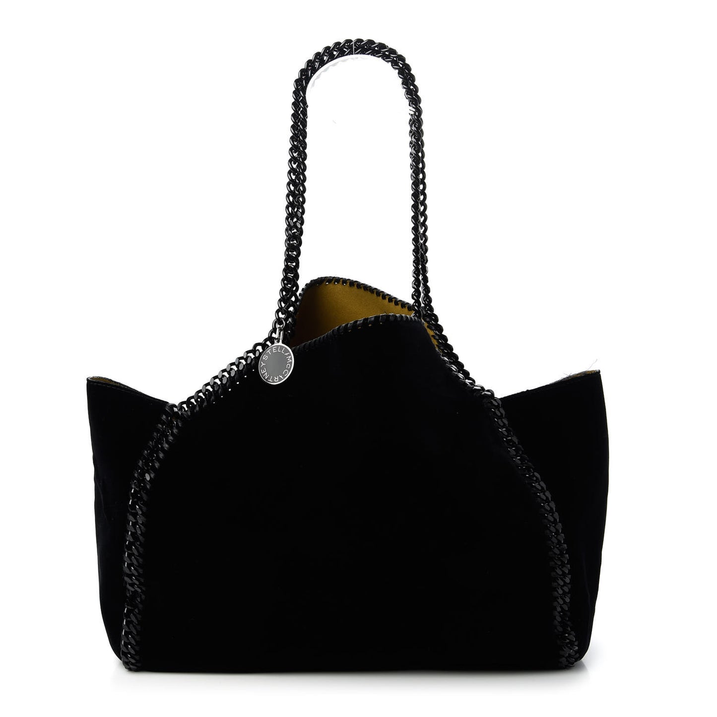 Velvet Falabella Reversible Tote Black