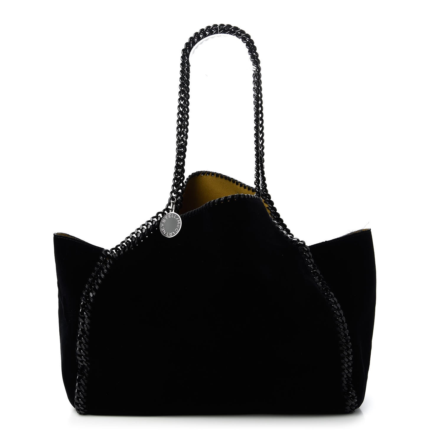 Stella McCartney Velvet Falabella Reversible Tote Black 9 of 16