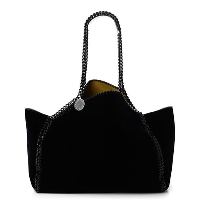 Stella McCartney Velvet Falabella Reversible Tote Black 9 of 16
