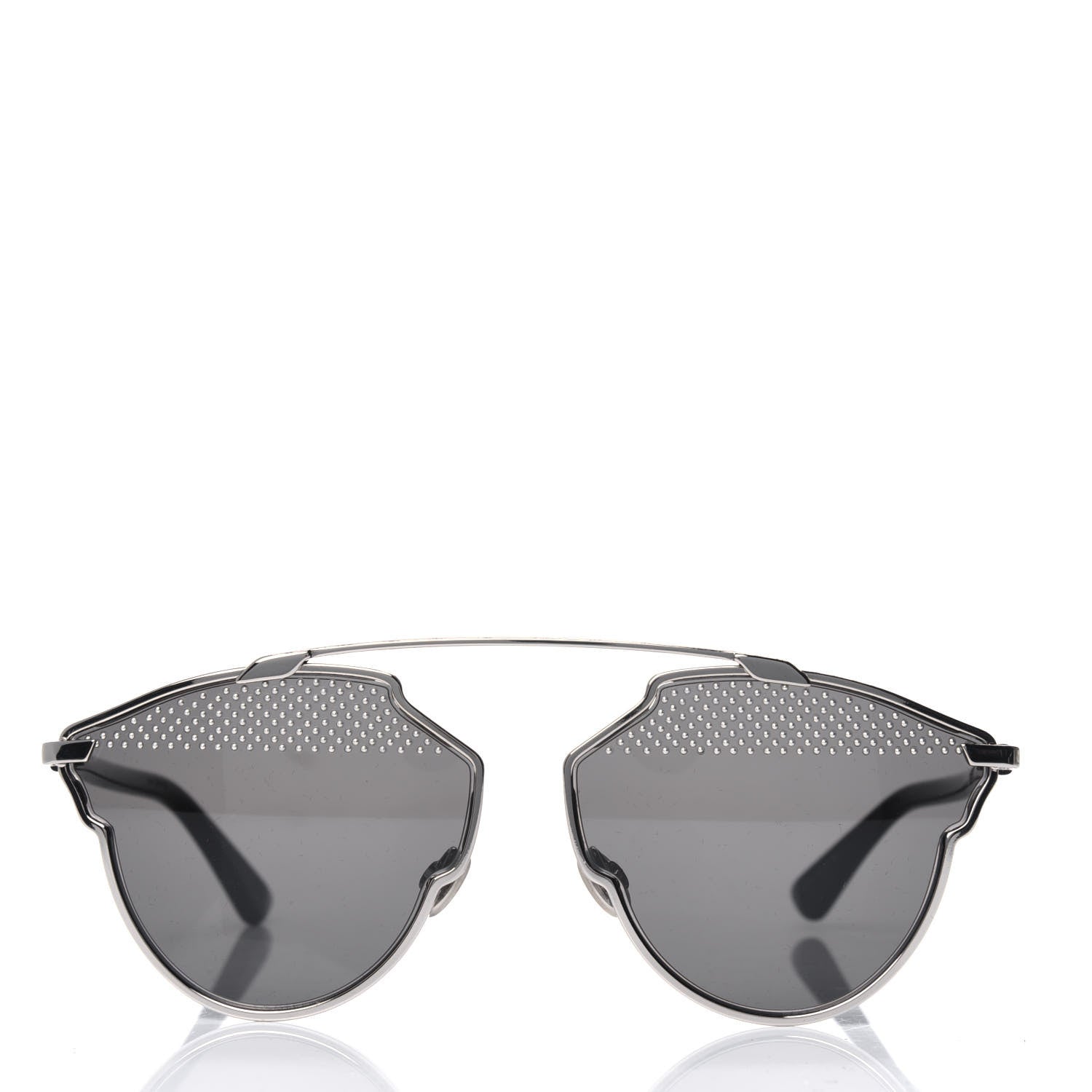 Christian Dior Metal Studded So Real Sunglasses Black 2 of 4