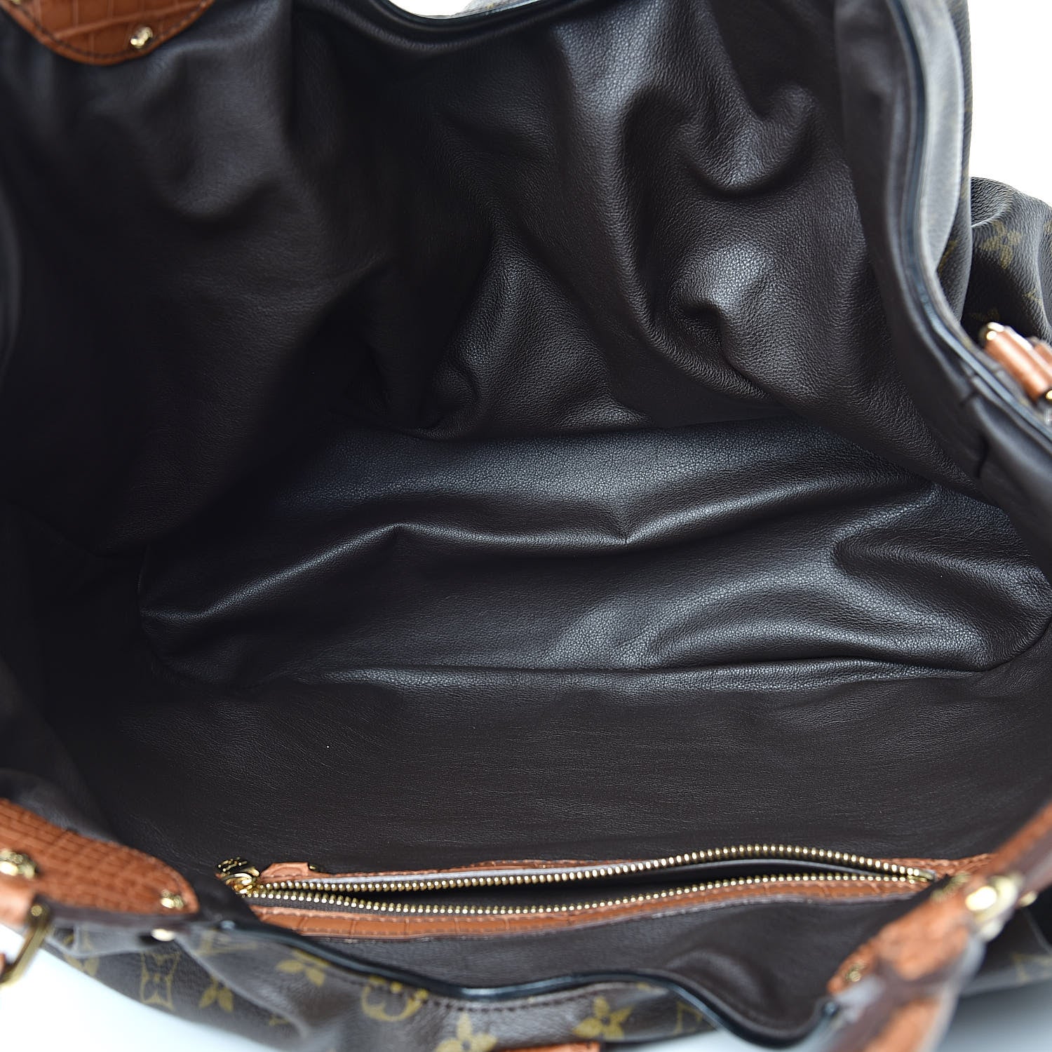Louis Vuitton Monogram Alligator Trim Mahina XL 5 of 10