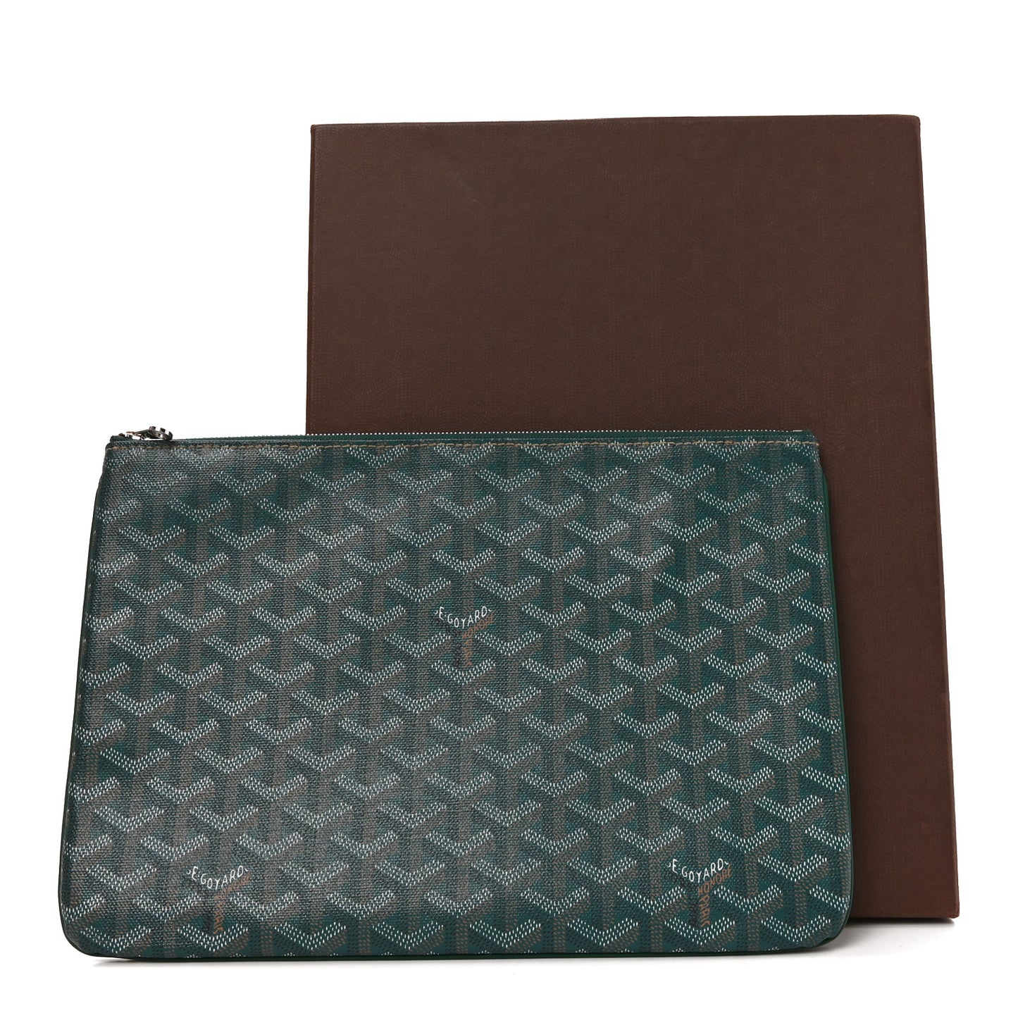Goyardine Senat Pochette MM Green