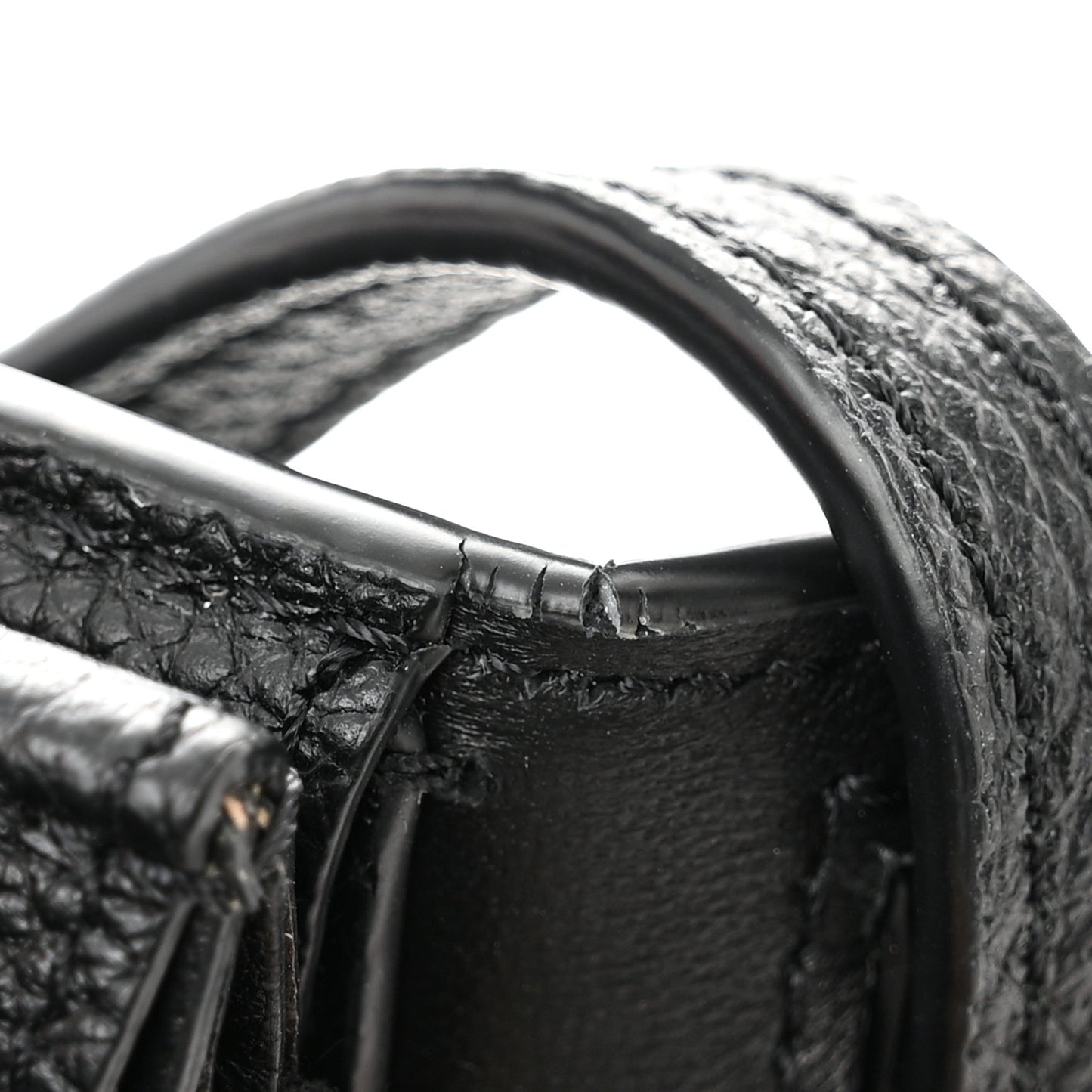 Calfskin T Clasp Tara Wallet On Strap Black