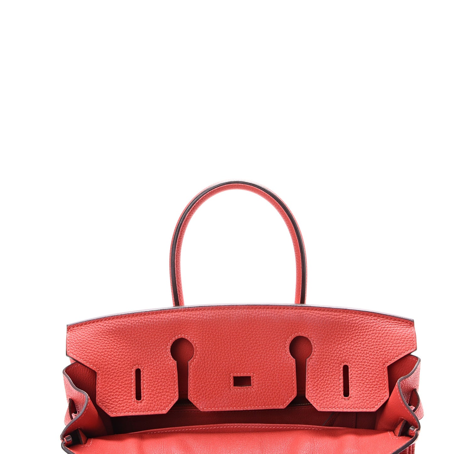 Togo Birkin 30 Rouge Pivoine