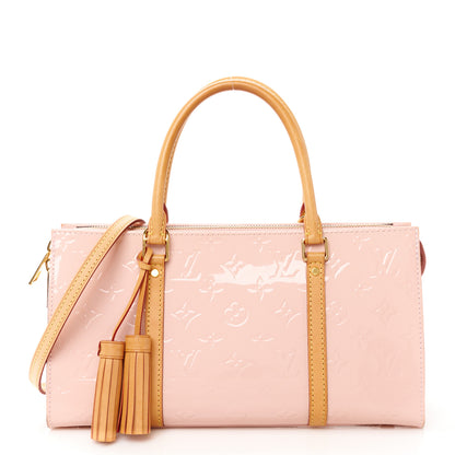 Louis Vuitton Vernis Neo Triangle Rose Ballerine 1 of 10