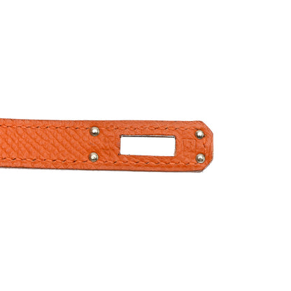 Hermes Epsom Kelly Sellier 25 Orange 7 of 11