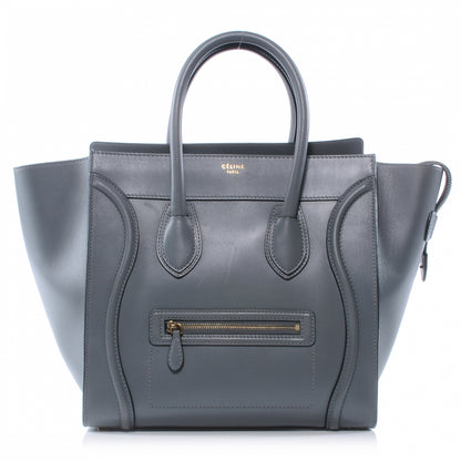 Celine Palmelato Leather Mini Luggage Bag Grey 1 of 8