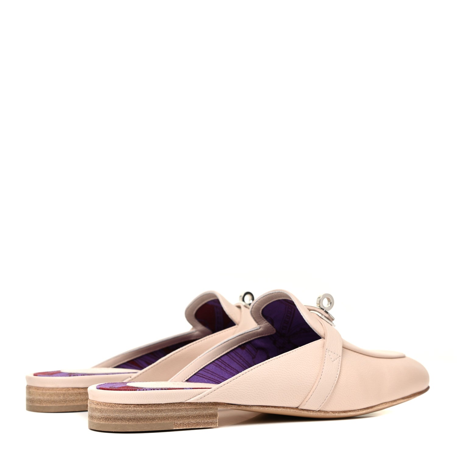 Hermes Goatskin Oz Mules 37 Blanc Poros 4 of 8