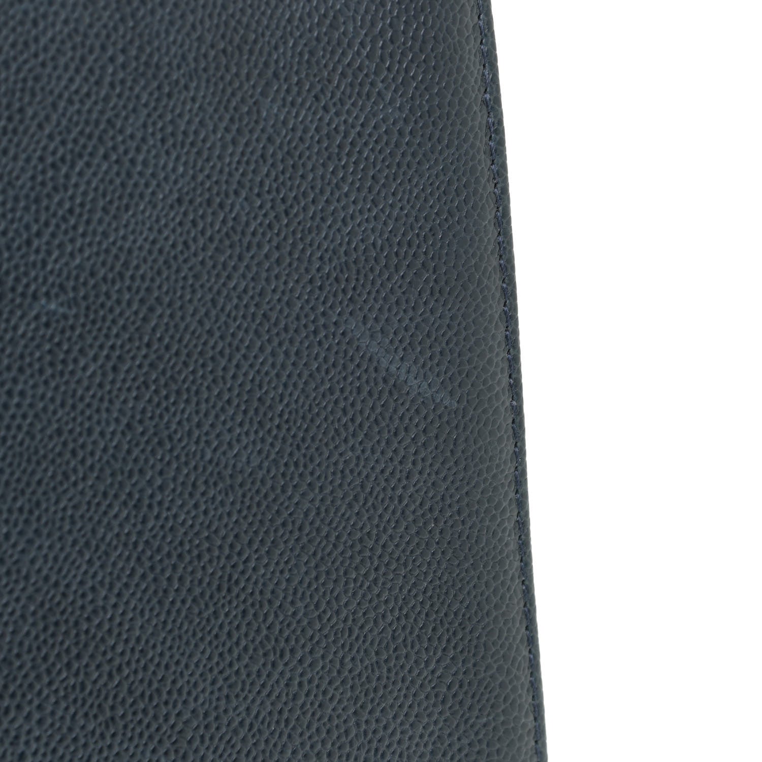 Chanel Caviar Quilted Large Boy Flap Blue 17 of 20