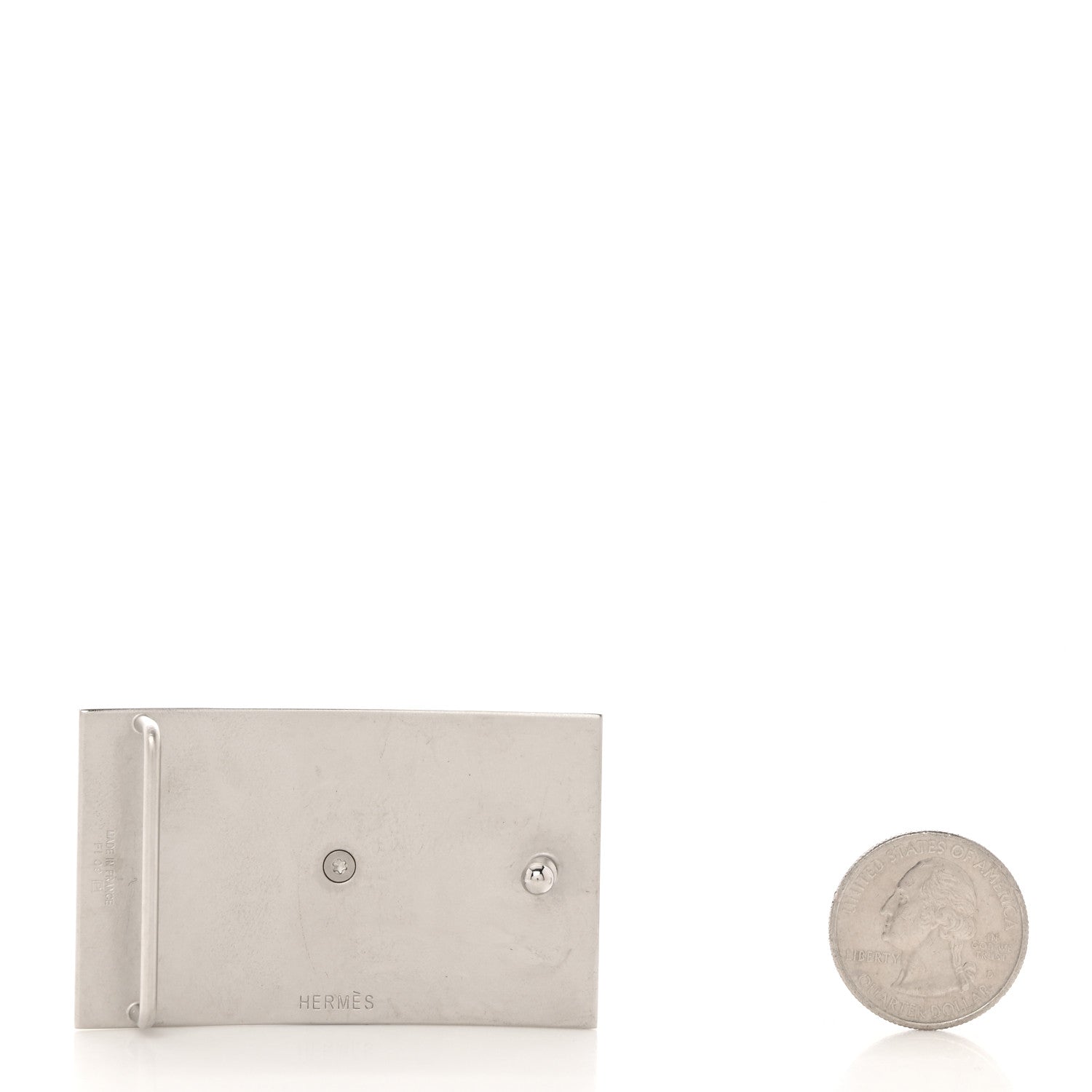 Hermes Palladium Collier de Chien 32mm Belt Buckle 2 of 4