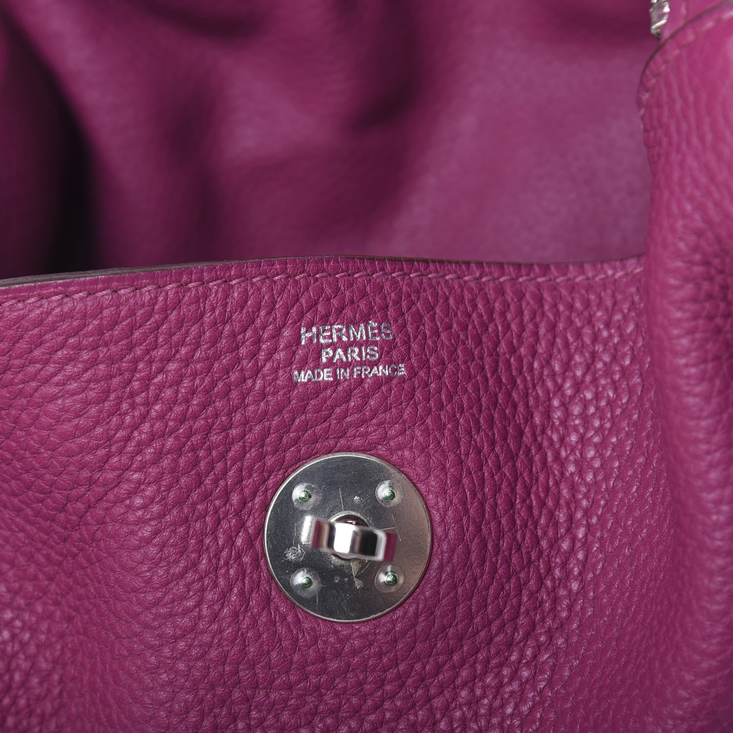 Hermes Taurillon Clemence Lindy 30 Tosca 6 of 12
