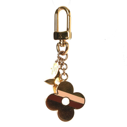 Louis Vuitton Stripes Flowers Bag Charm 1 of 5