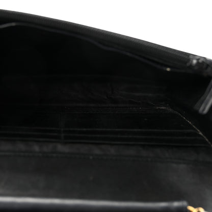 Chanel Caviar Timeless CC Wallet On Chain WOC Black 5 of 11