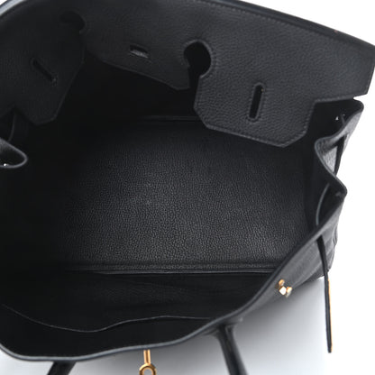 Hermes Togo Birkin 35 Black 5 of 12