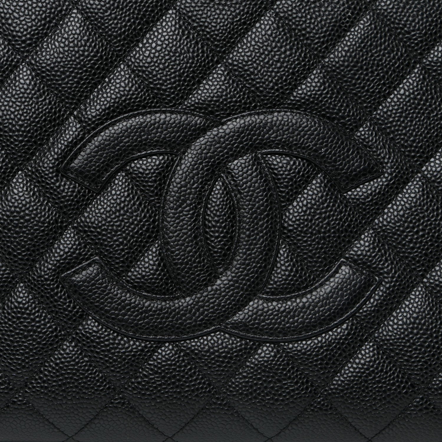 Chanel Caviar Quilted Grand Timeless Tote GTT Black 16 of 17