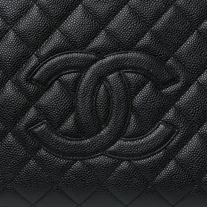 Chanel Caviar Quilted Grand Timeless Tote GTT Black 16 of 17