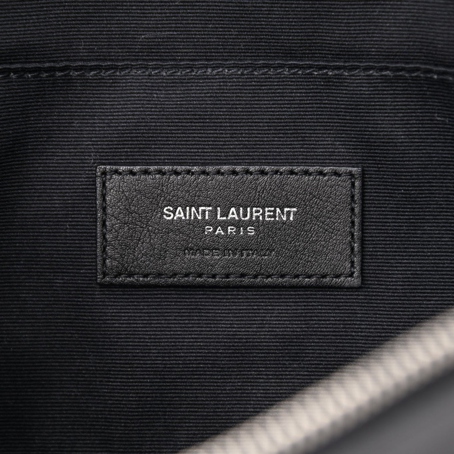Calfskin Belt Bag Black