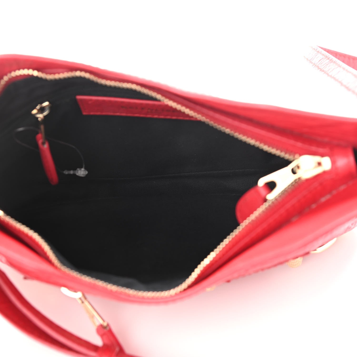 Balenciaga Agneau Giant 12 Gold Hardware Hip Rouge Cardinal 5 of 10
