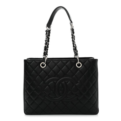 Chanel Caviar Quilted Grand Shopping Tote GST Black 1 of 10