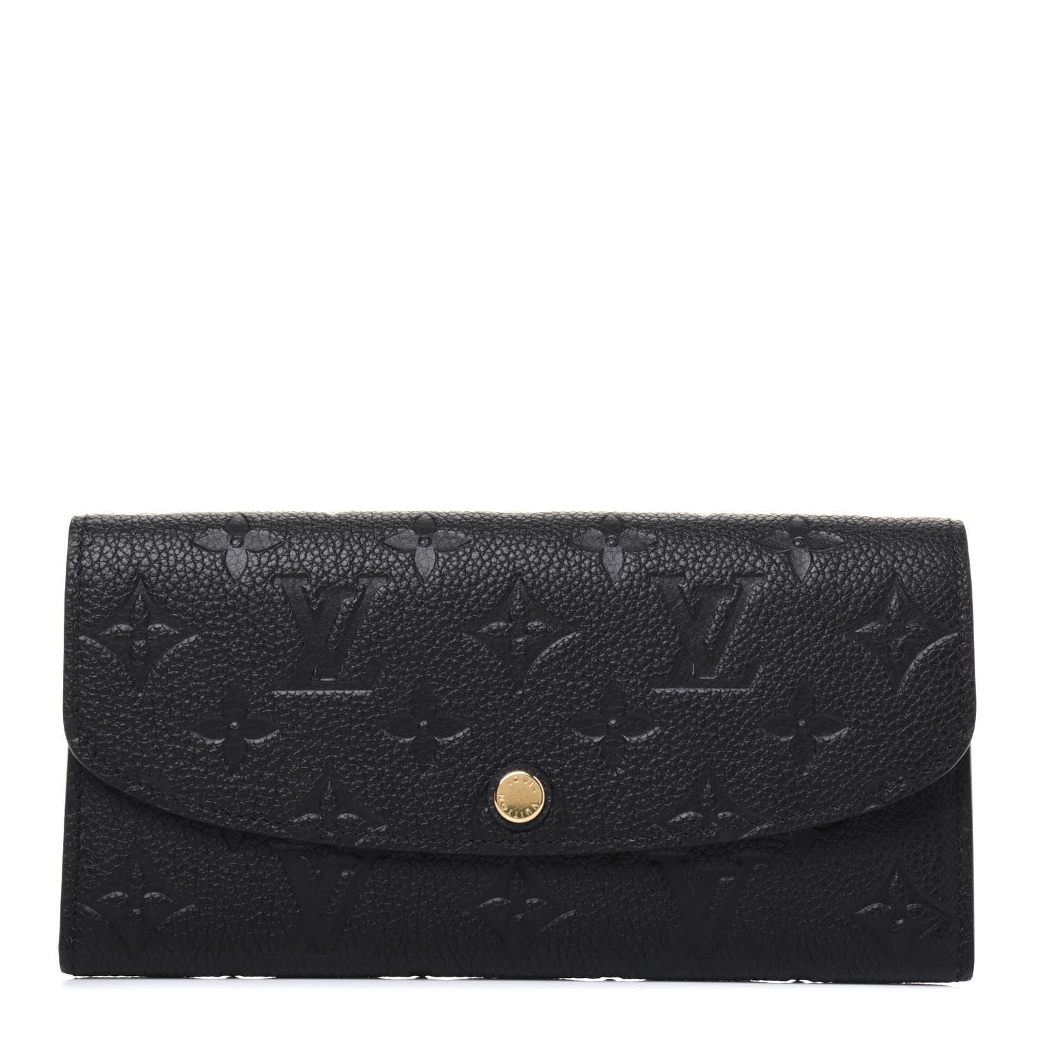 Louis Vuitton Empreinte Emilie Wallet Black Dune 1 of 11