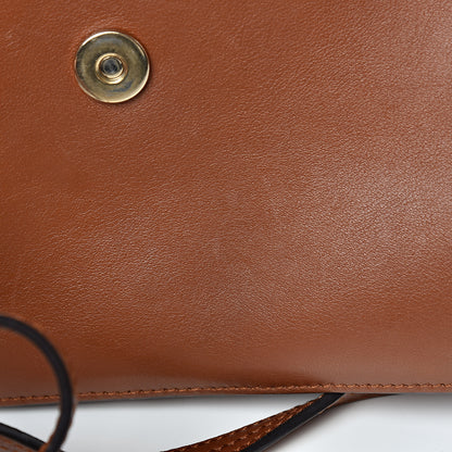 Chloe Suede Calfskin Small Faye Shoulder Bag Tobacco 12 of 21