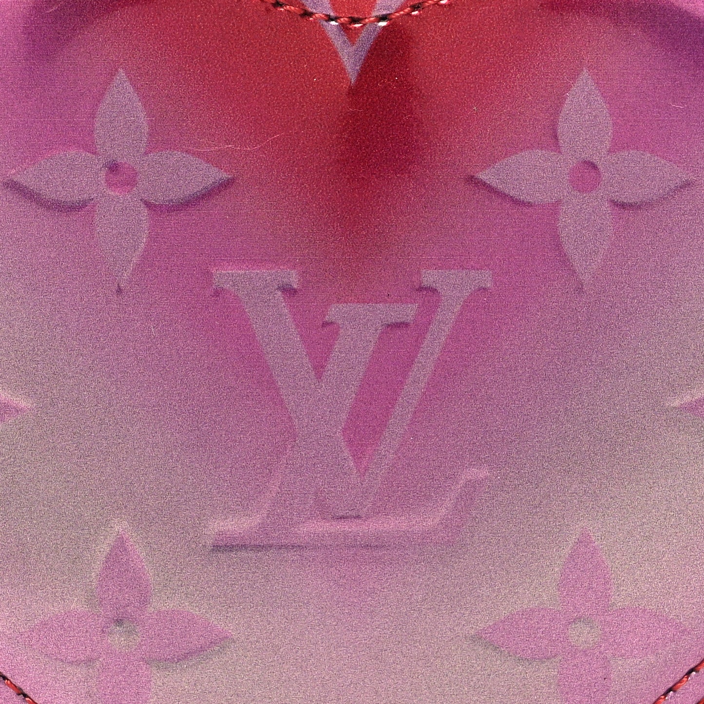 Vernis Heart Coin Purse Pink Red