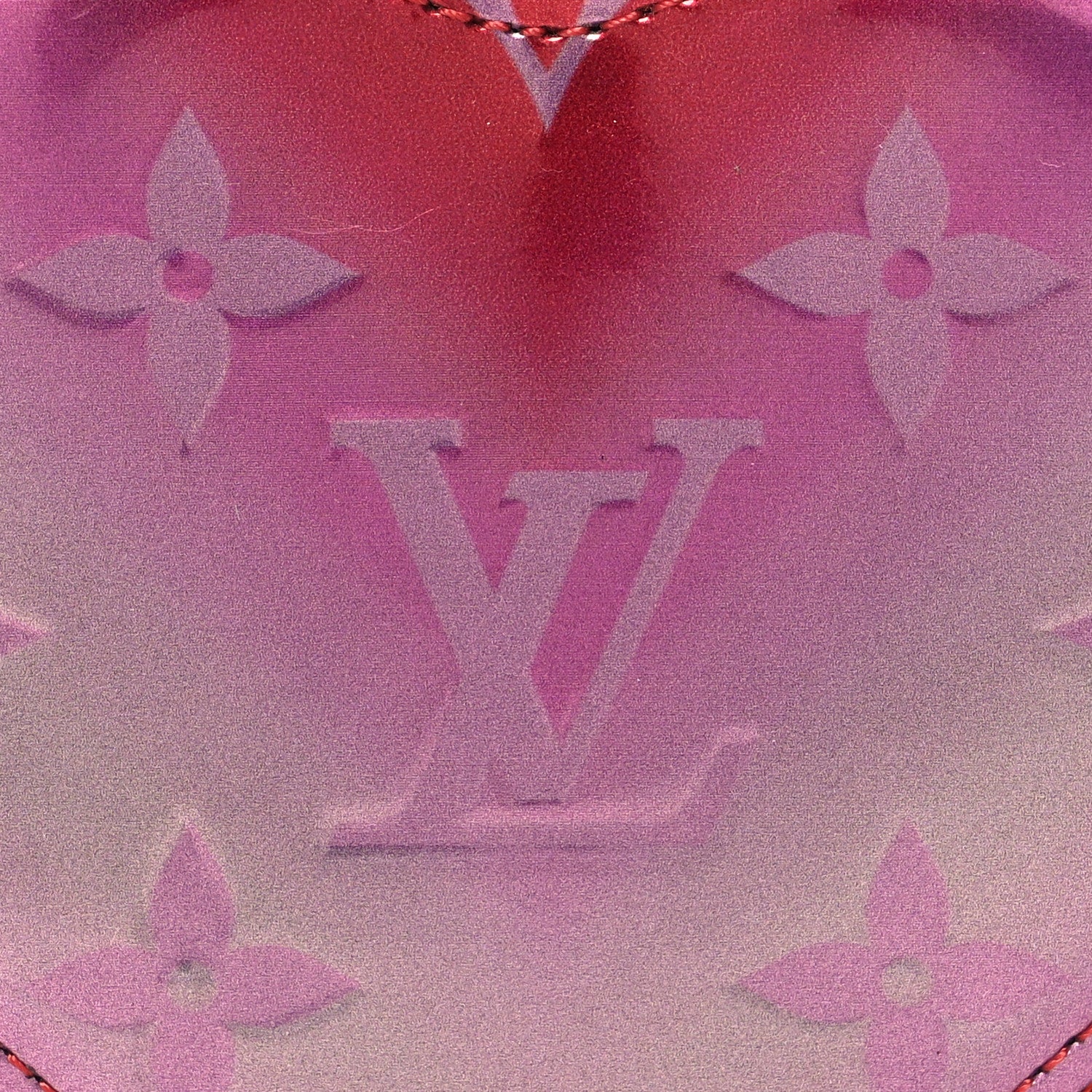 Louis Vuitton Vernis Heart Coin Purse Pink Red 8 of 8