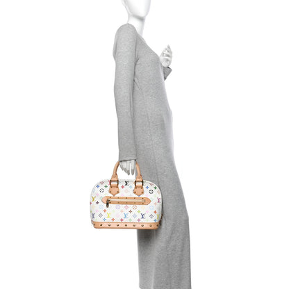 Louis Vuitton Monogram Multicolor Alma White 2 of 11