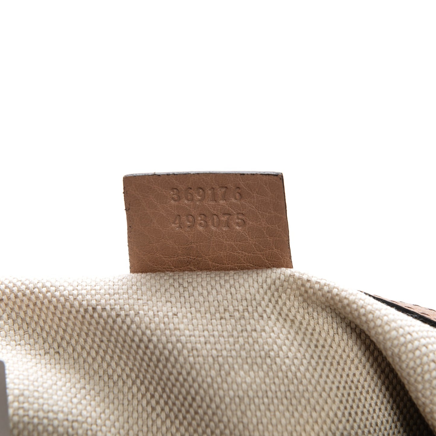 Pebbled Calfskin Small Soho Top Handle Bag Camelia