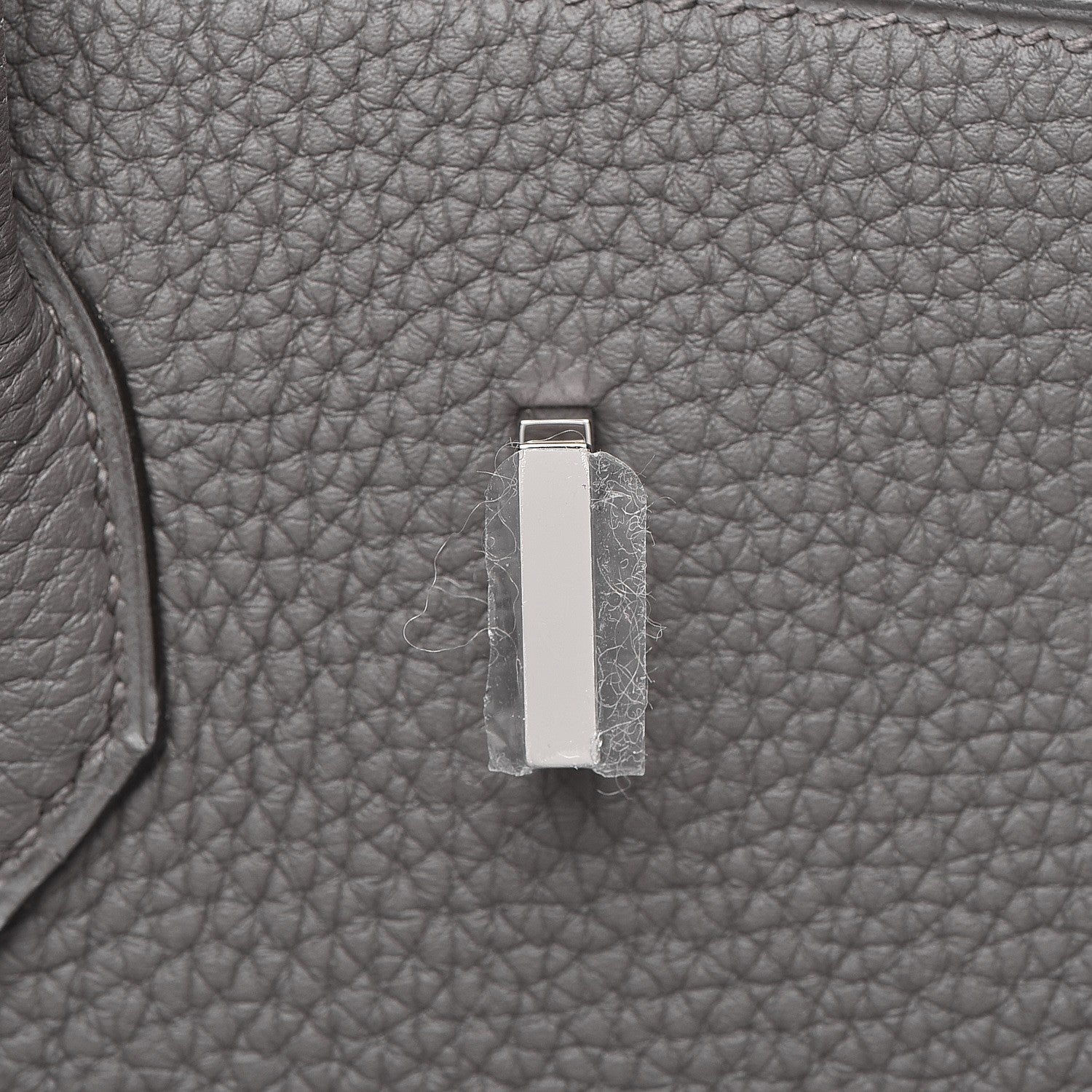 Hermes Togo Birkin 25 Etain 21 of 31