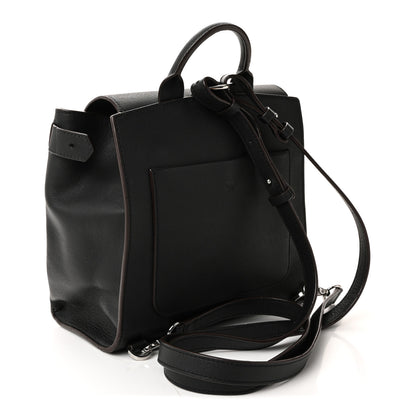 MCM Calfskin Ottomar Monogram Essential Small Backpack Black 2 of 8