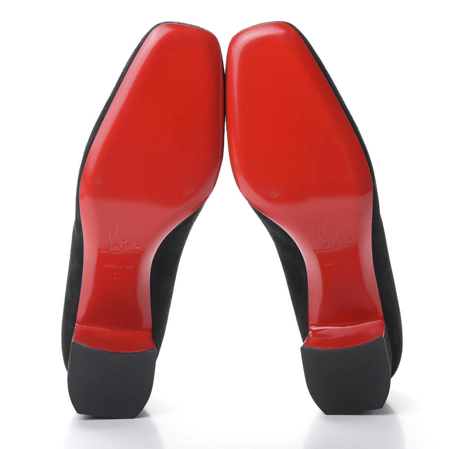 Veau Velours Donna Studs 55 Pumps 37 Black