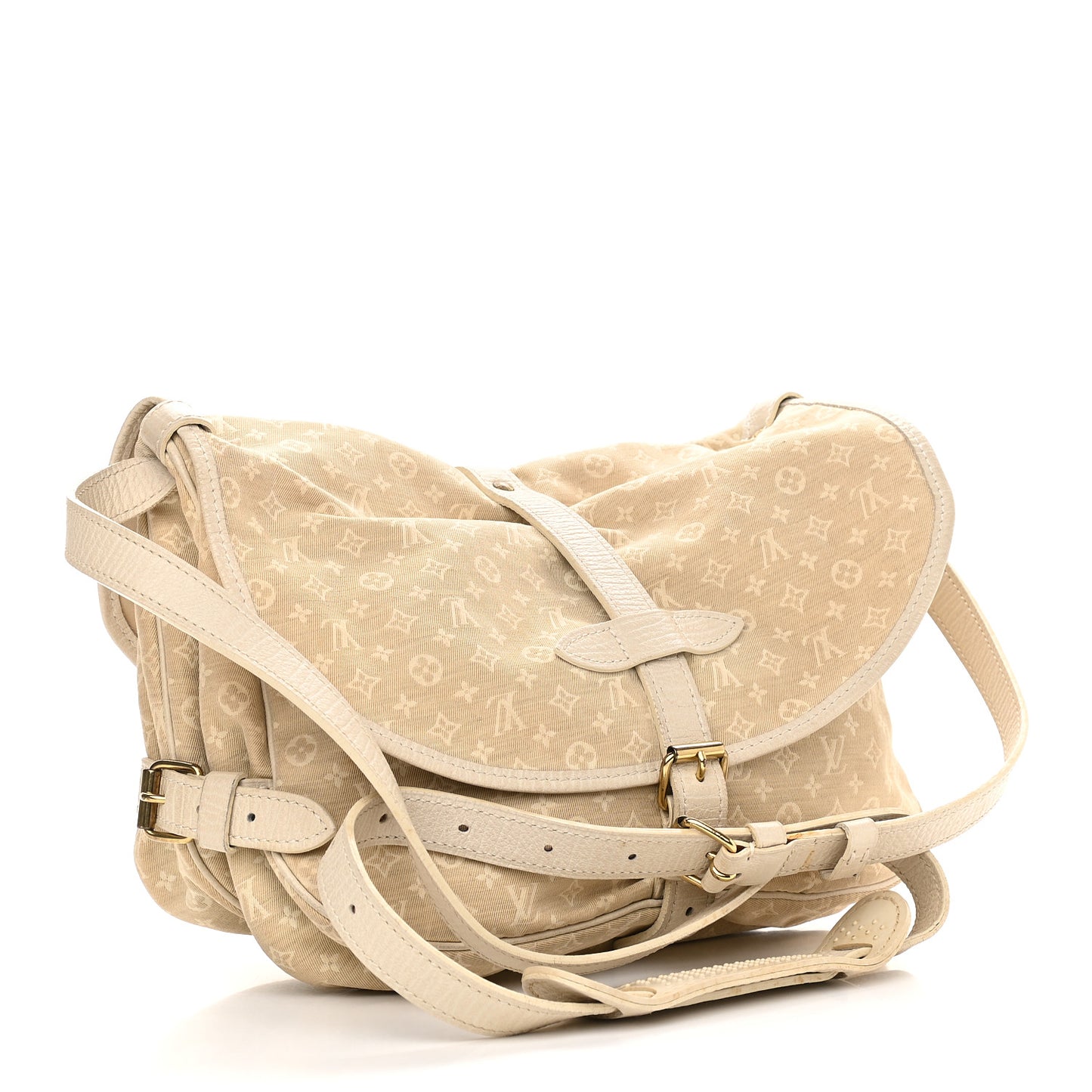 Monogram Mini Lin Saumur Dune
